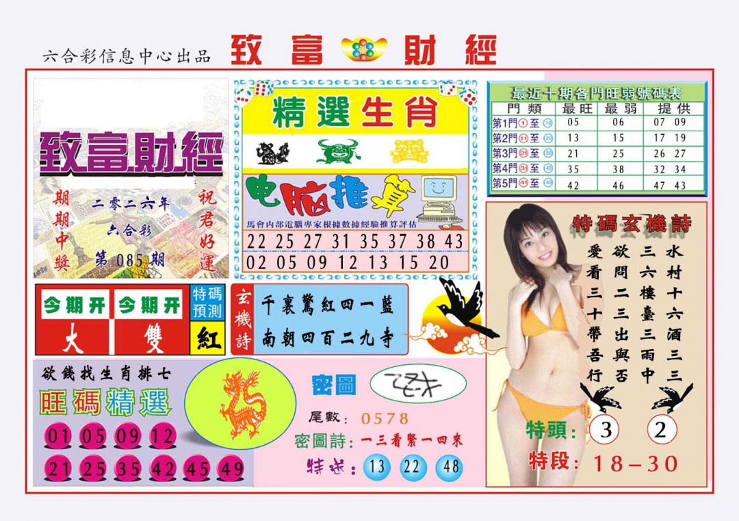 085期致富财经[图]